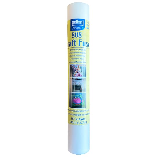 6 Pack: Pellon® 15" x 4yd. 808 Craft-Fuse® Iron-On Backing